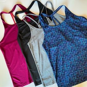 Old Navy Active Tank Top Bundle of 4 (Size L)